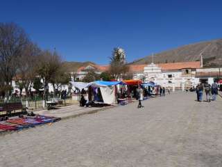 El famoso mercado de Tarabuco